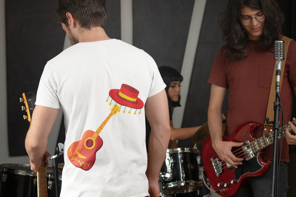 Unisex Spanish Musician back T-shirt