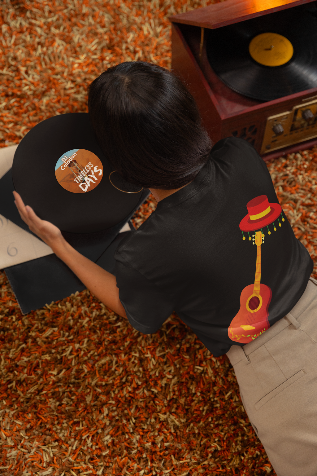 Unisex Spanish Musician back T-shirt