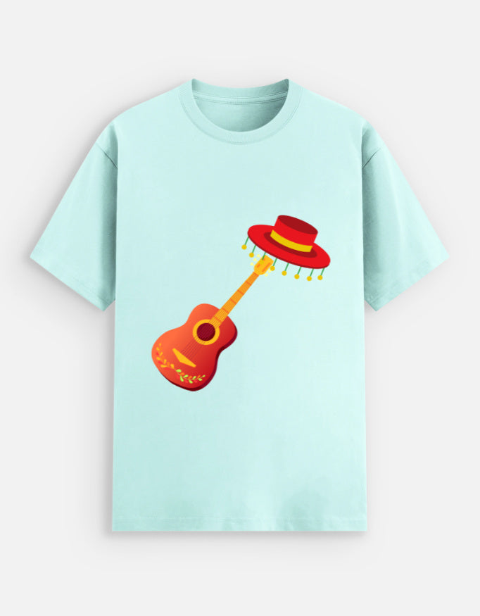 Unisex Spanish Musician T-Shirt, Perfect for musicians, guitarists, drummers and all other music instruments artists.