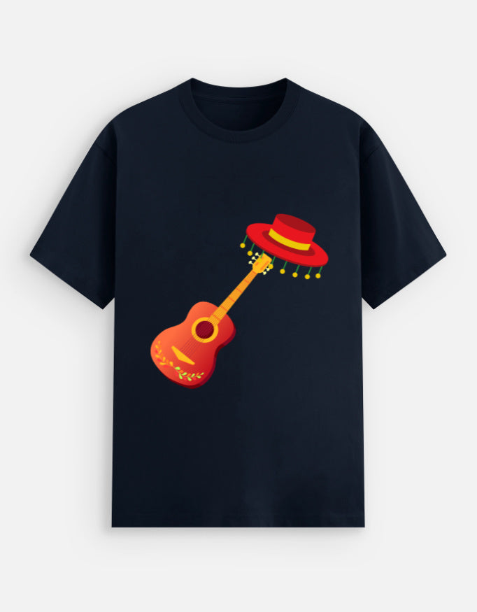 Unisex Spanish Musician T-Shirt, Perfect for musicians, guitarists, drummers and all other music instruments artists.