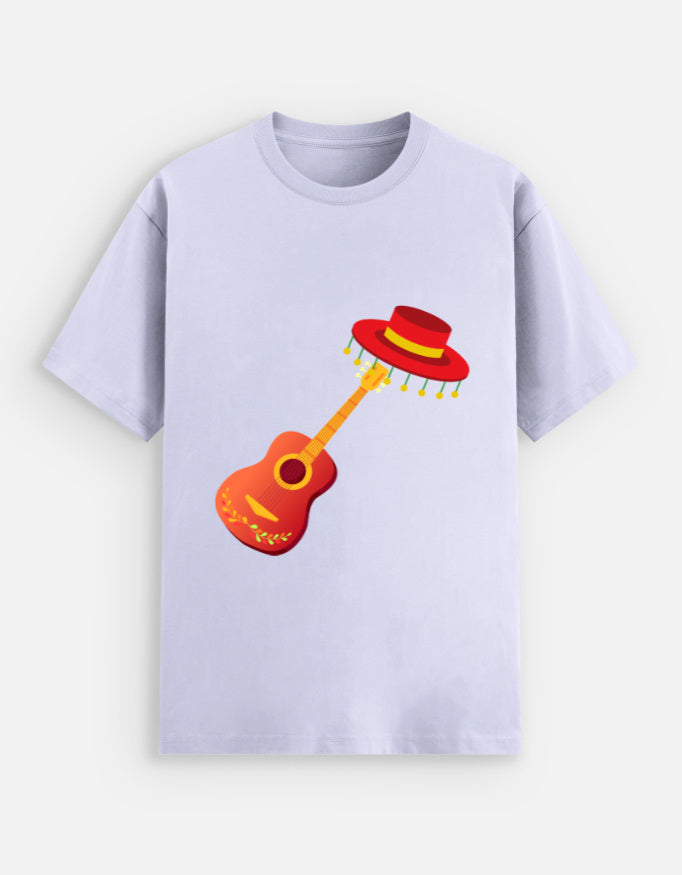 Unisex Spanish Musician T-Shirt, Perfect for musicians, guitarists, drummers and all other music instruments artists.