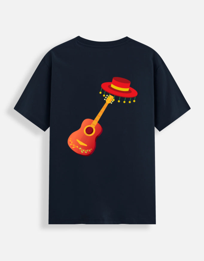 Unisex Spanish Musician T-shirt. Wear it and feel the music.