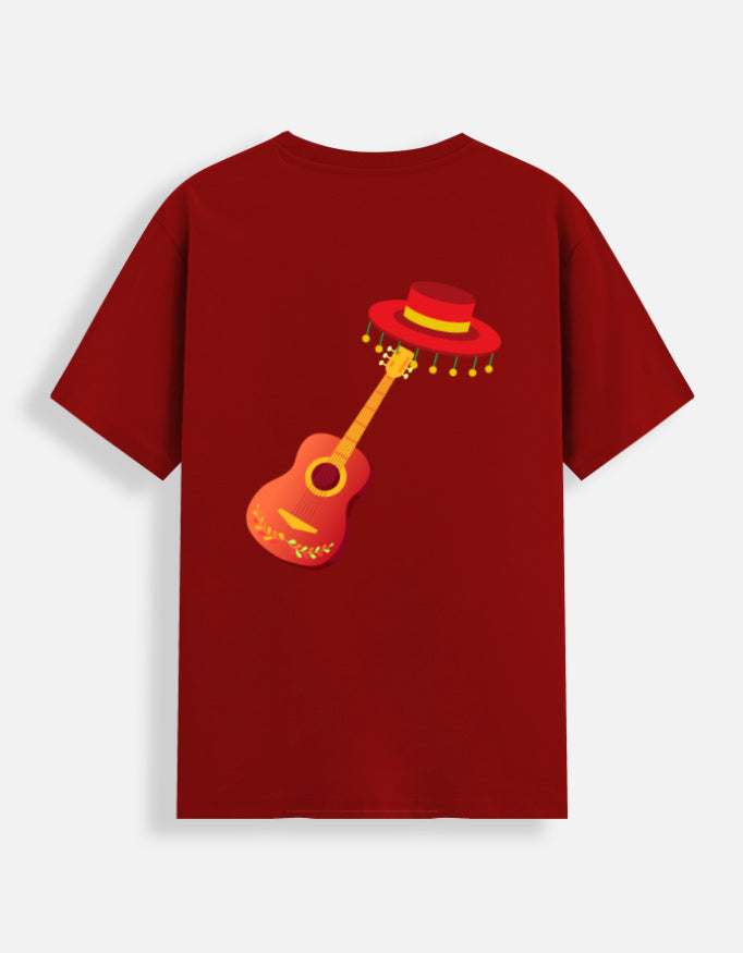 Unisex Spanish Musician T-shirt. Wear it and feel the music.